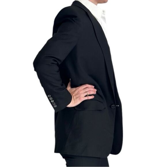 Saint Laurent Classic Jacket in Grain De Poudre size FR 36 Single Breast - Picture 4 of 14